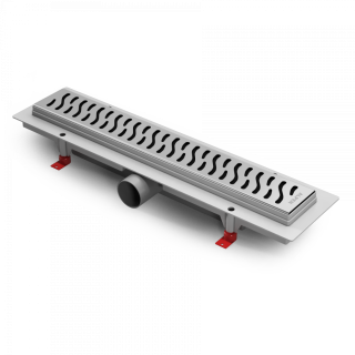Душевой лоток Alpen Harmony CH-850H глянец с решеткой и опорами